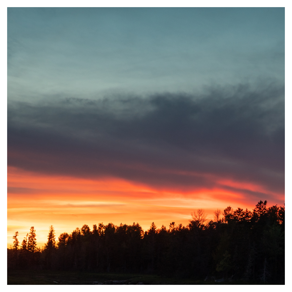 Sunset in Acadia National Park 